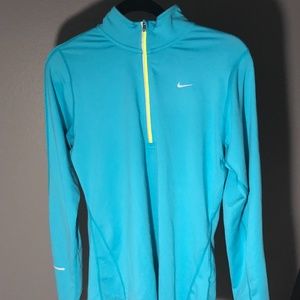 Turquoise Nike Running Sweater (M)